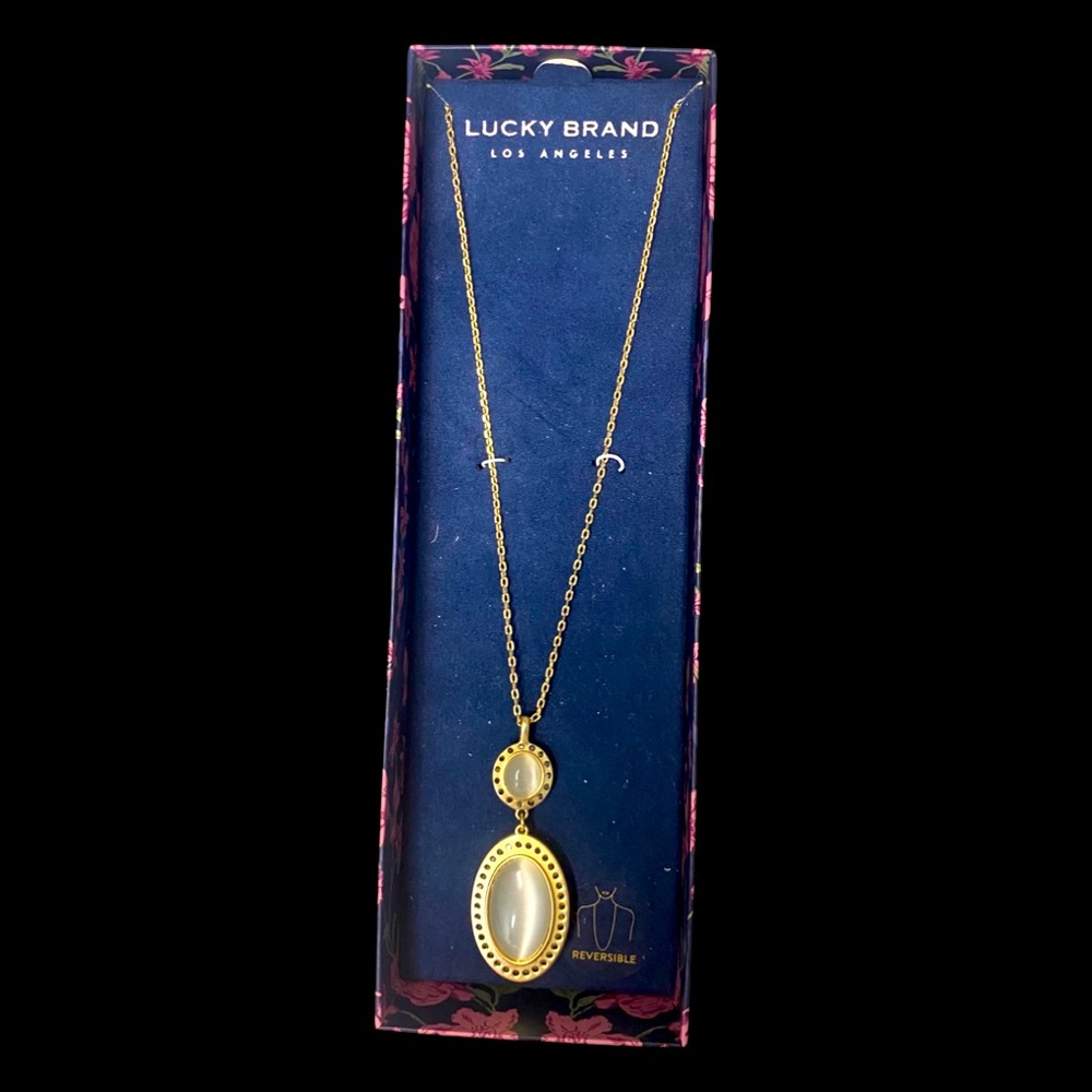Lucky Brand reversible necklace